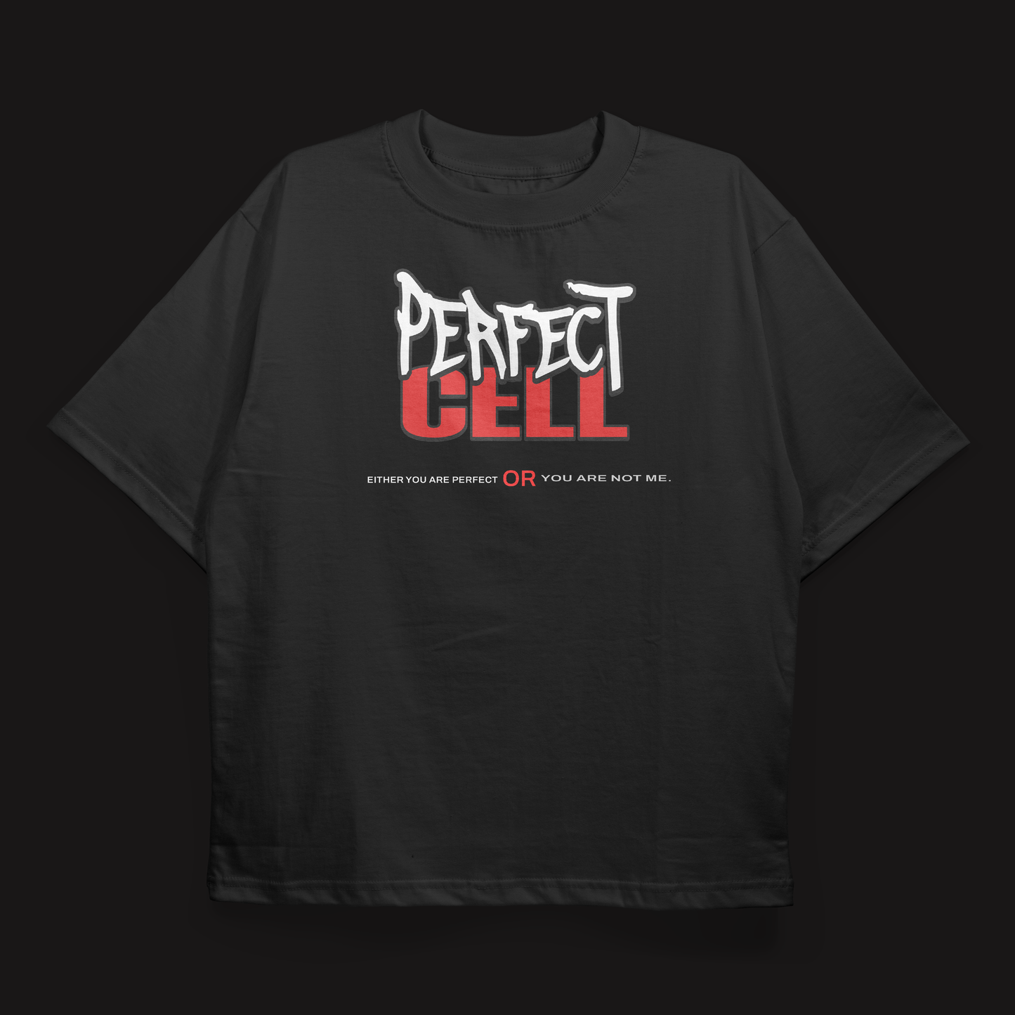 "Cell - The Perfect Being" Oversized T-Shirt